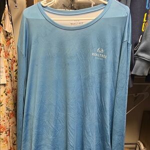 Realtree Fishing Light Blue Shirt